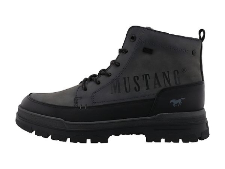Obrázok z Mustang 15M0101004 Pánske zimné členkové topánky šedé