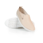 Obrázok z Batz Elmira Beige Dámske kožené mokasíny béžové