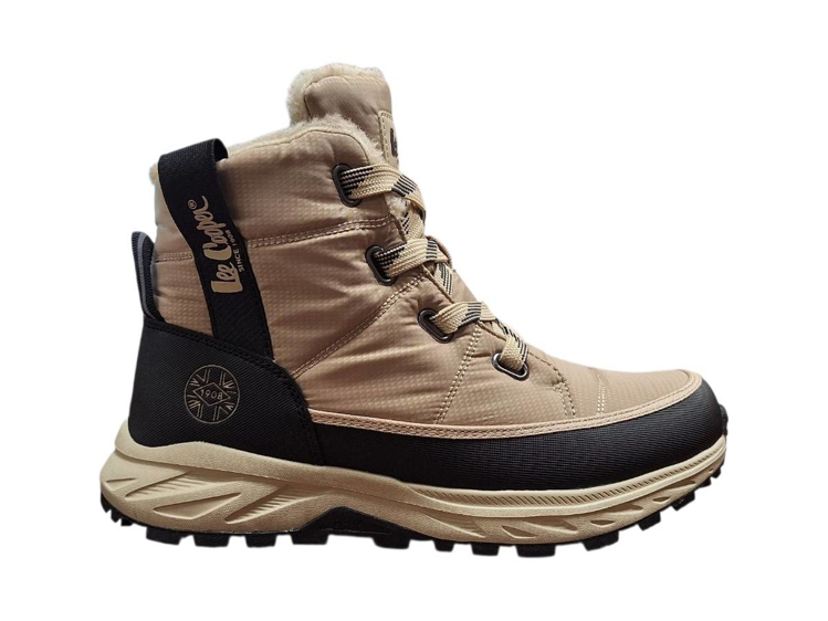 Obrázok z Lee Cooper LCJ-25-01-3742L Dámska zimná členková obuv béžová