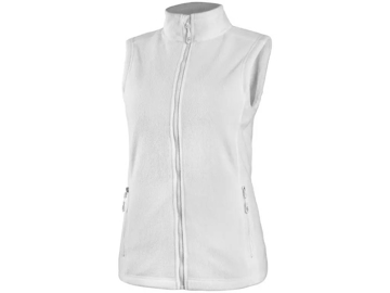 Obrázok z CXS MILFORD Dámska fleecová vesta biela