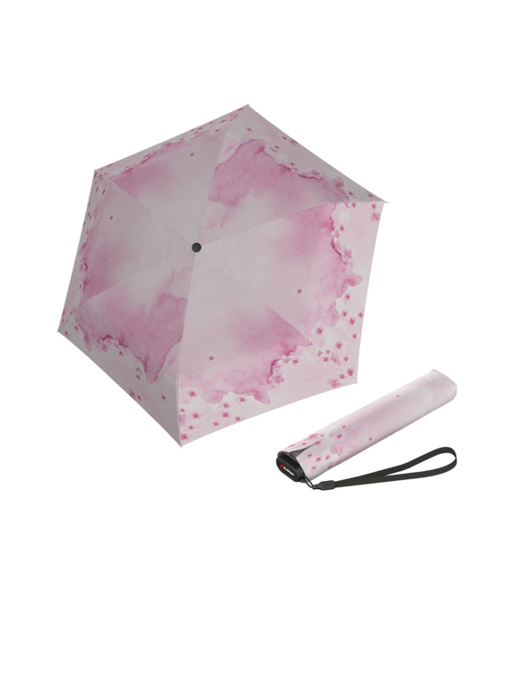 Obrázok z Knirps US.050 ultra light slim manual sakura romance - lehký dámský skládací plochý deštník
