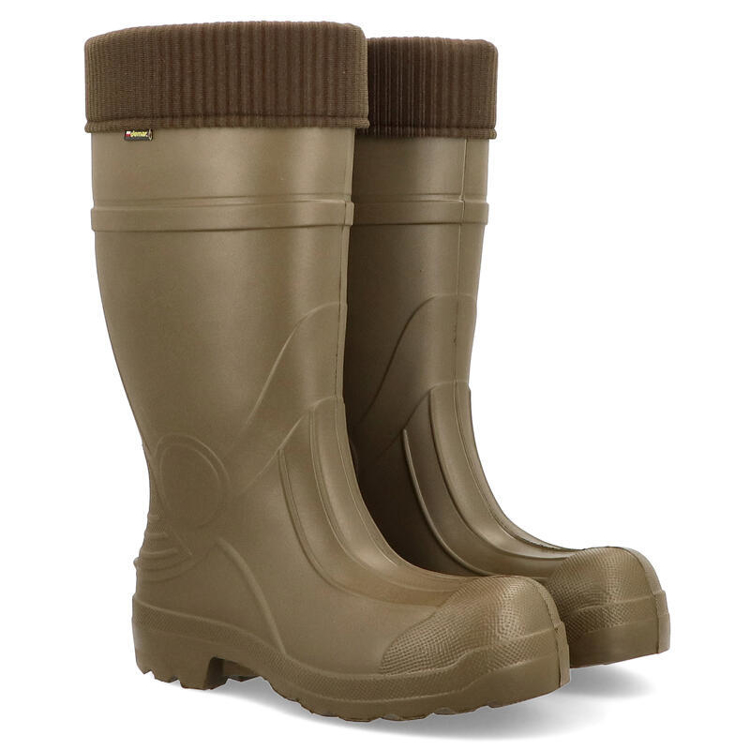 Obrázok z Demar PREDATOR XL 0260 K Pánske zateplené gumáky khaki