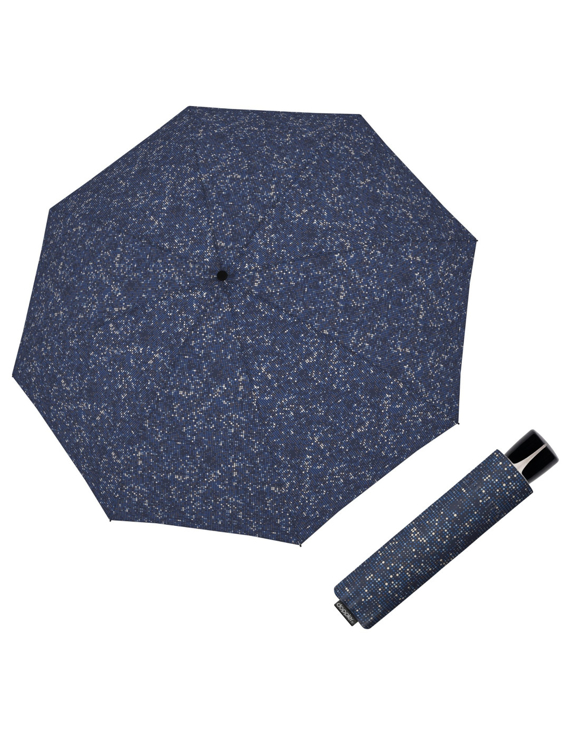Obrázok z DOPPLER Mini Fiber Spotlight blue - dámský skládací deštník