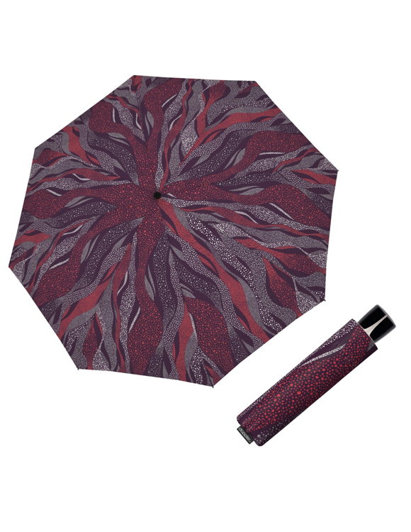 Obrázok z DOPPLER Mini Fiber Whisper berry - dámský skládací deštník