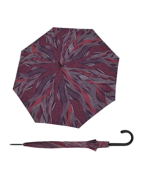 Obrázok z DOPPLER Fiber Flex AC Whisper Berry - dámský holový vystřelovací deštník vícebarevný