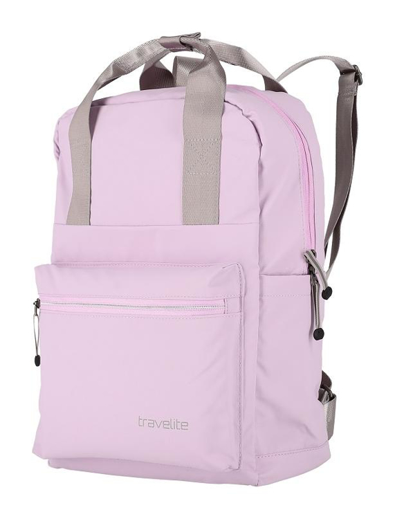Obrázok z Travelite Basics Canvas Backpack Purple 11 L