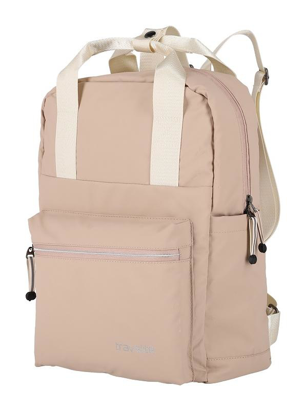 Travelite Basics Canvas Backpack Light brown 11 L TRAVELITE-96319-60