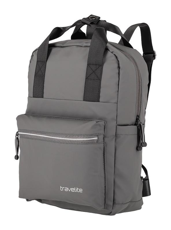 Obrázok z Travelite Basics Canvas Backpack Anthracite 11 L