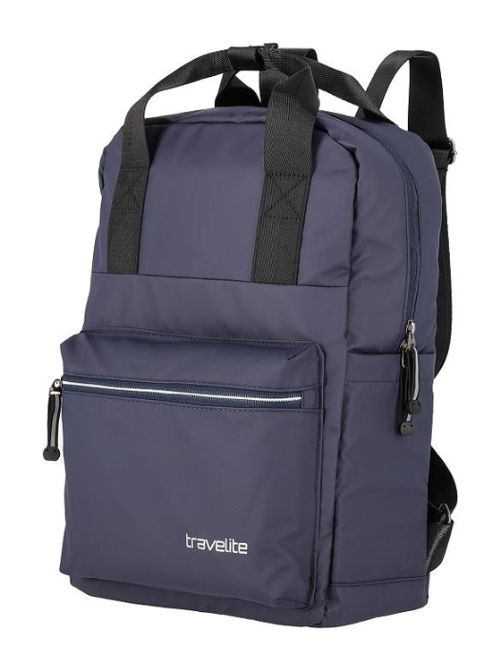 Obrázok z Travelite Basics Canvas Backpack Navy 11 L