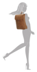 Obrázok z Enrico Benetti Kate Backpack Camel