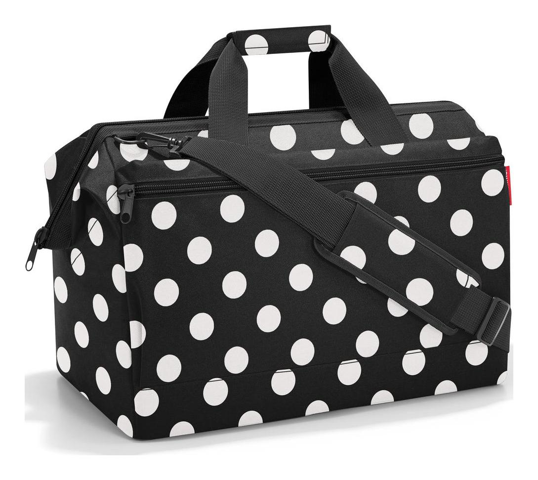 Reisenthel Allrounder L Pocket Dots White 30 L REISENTHEL-MK7073
