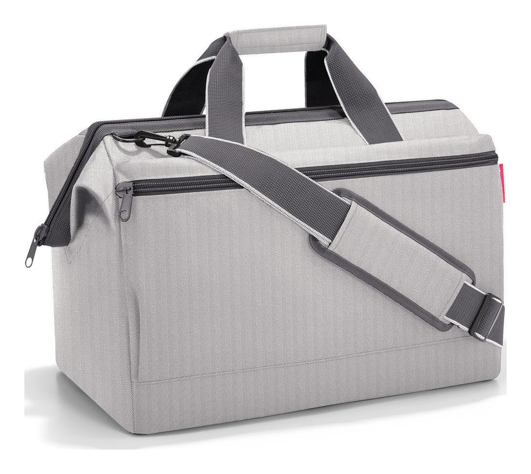 Reisenthel Allrounder L Pocket Herringbone Grey 30 L REISENTHEL-MK7074