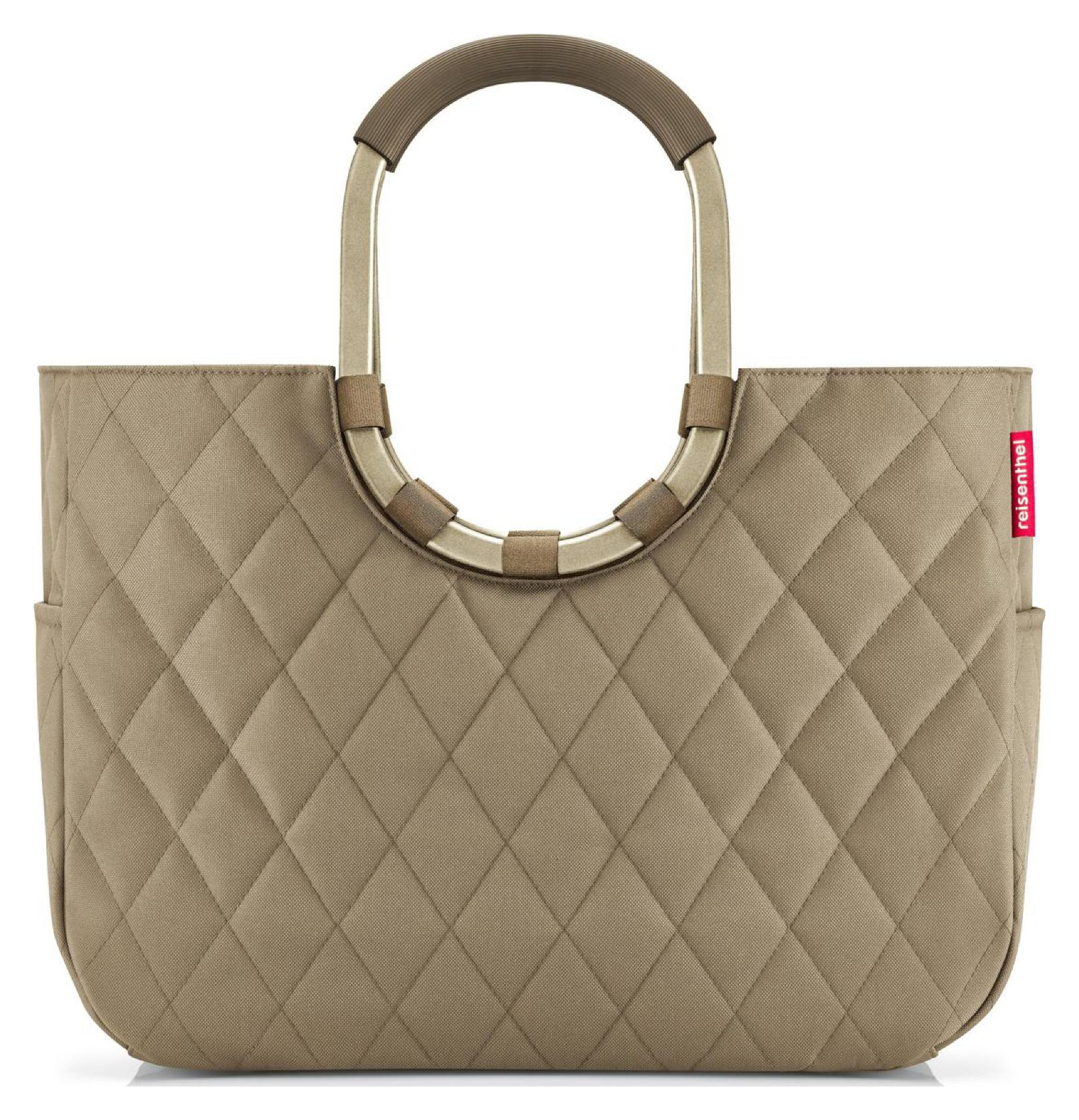 Reisenthel Loopshopper L Frame Rhombus Olive 25 L REISENTHEL-OR5047