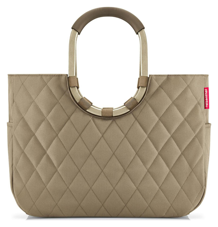 Obrázok z Reisenthel Loopshopper L Frame Rhombus Olive 25 L
