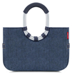 Obrázok z Reisenthel Loopshopper M Herringbone Dark Blue 12 L