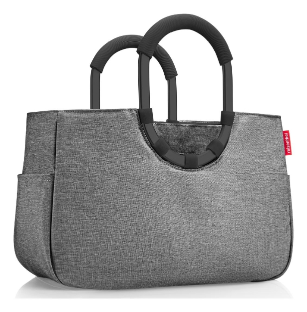 Obrázok z Reisenthel Loopshopper M Frame Twist Silver 12 L