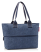 Obrázok z Reisenthel Shopper E1 Herringbone Dark Blue 12/18 L