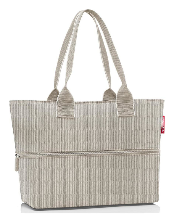 Obrázok z Reisenthel Shopper E1 Herringbone Sand 12/18 L