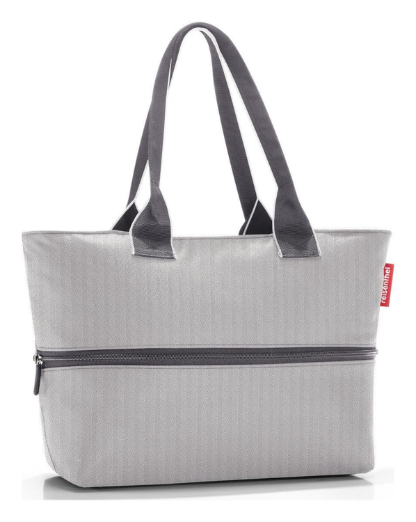 Obrázok z Reisenthel Shopper E1 Herringbone Grey 12/18 L