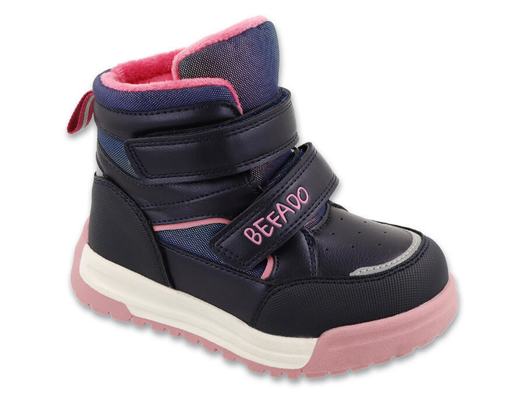 Obrázok z BEFADO 169X040 zimní FROST modro růžové