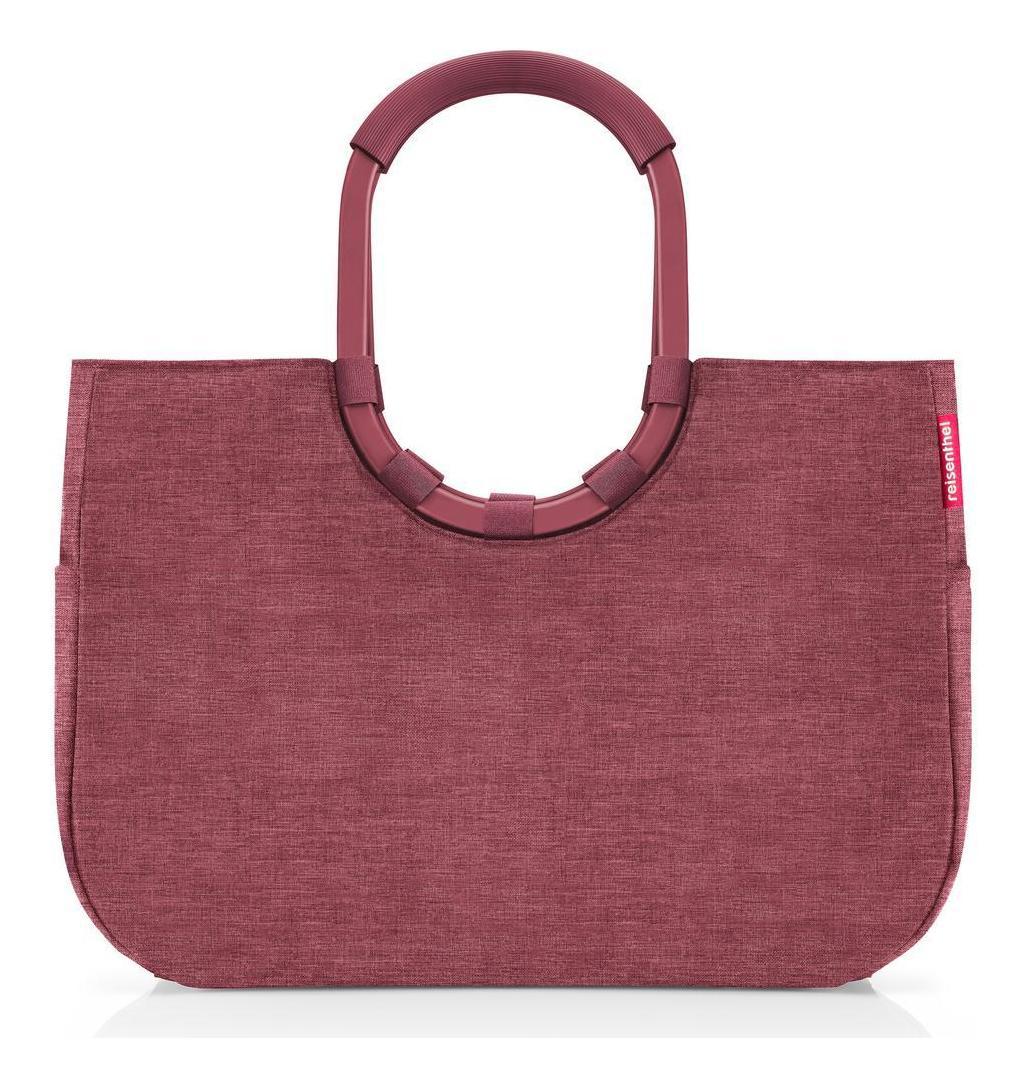 Reisenthel Loopshopper L Twist maroon 25 L REISENTHEL-OR3104