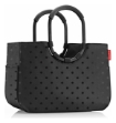 Obrázok z Reisenthel Loopshopper L Frame Glossy dots black 25 L