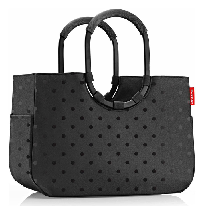 Obrázok z Reisenthel Loopshopper L Frame Glossy dots black 25 L