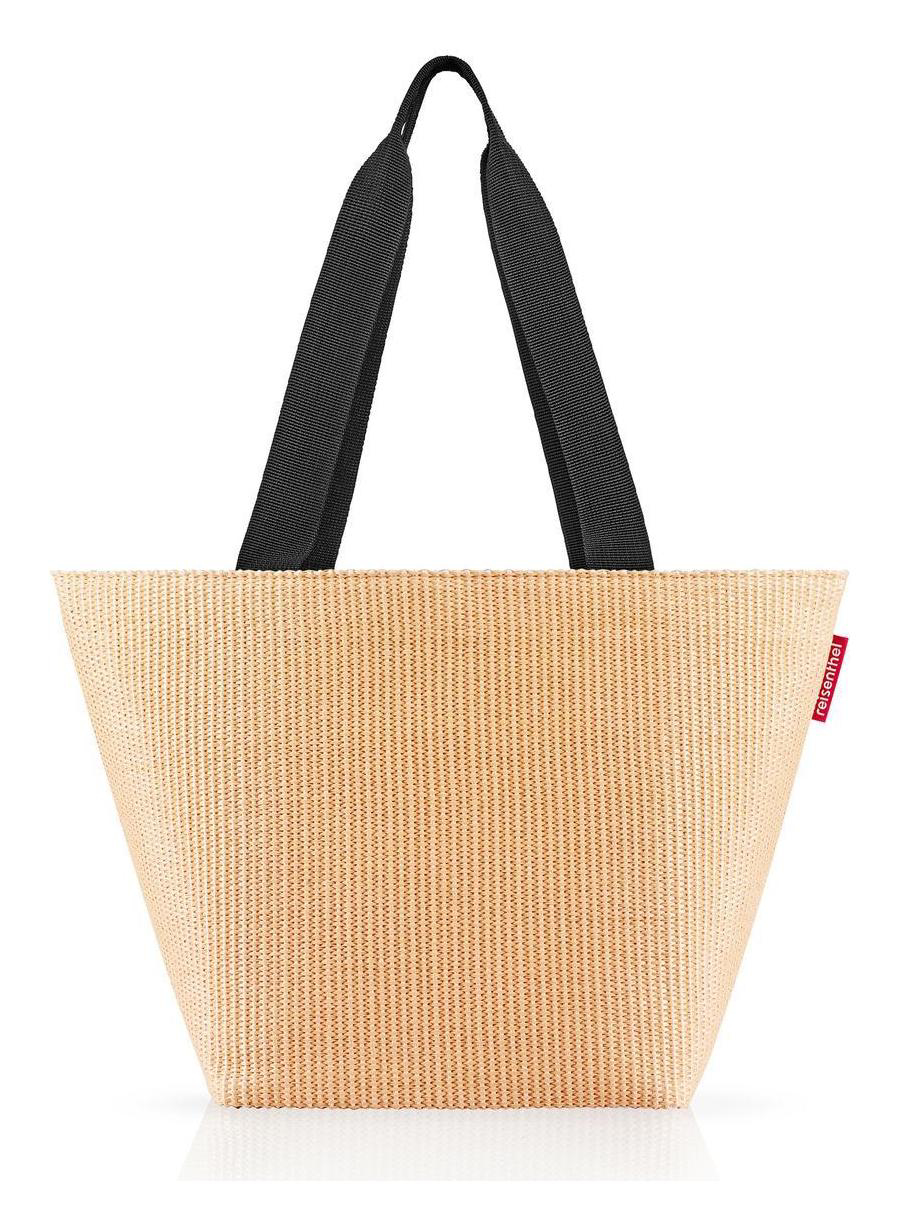 Reisenthel Shopper M Raffia black 15 L REISENTHEL-ZS7078