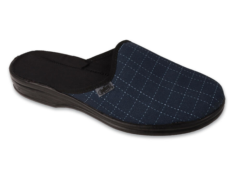 Obrázok z BEFADO 089M423 PARYS ZŠ pánské pantofle modré