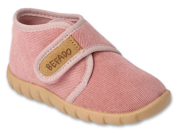 Obrázok z BEFADO 465P182 dívčí bačkorky FLEXI růžové