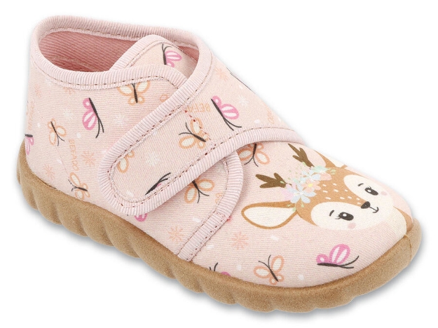 Obrázok z BEFADO 465P223 dívčí bačkorky FLEXI srnka