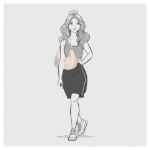 Obrázok z Enrico Benetti Nina 66786 Misty pink