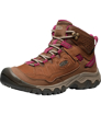 Obrázok z KEEN Targhee IV MID WP Women Dámske trekové topánky bison/beaujolais
