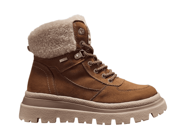 Obrázok z Tom Tailor 1590040011 Dámska členková obuv hnedá