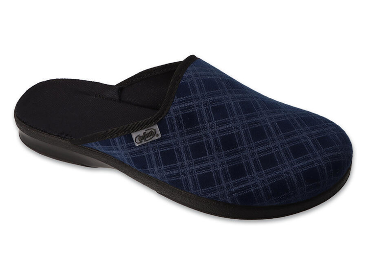 Obrázok z BEFADO 548M050 pánské pantofle LEON ZŠ modré