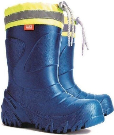 Obrázok z Demar Detské gumáky zateplené MAMMUT S 0300 E metal / blue