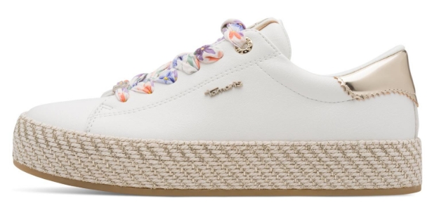 Obrázok z Tamaris 1-23713-42-100 Dámske tenisky biele