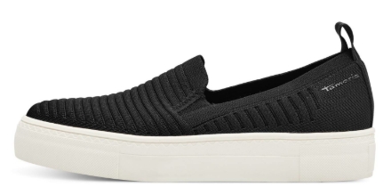 Obrázok z Tamaris 1-24704-42-001 Dámske slip-on tenisky čierne