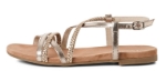 Obrázok z Tamaris 1-28130-46-116 Dámske sandále champagne
