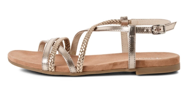 Obrázok z Tamaris 1-28130-46-116 Dámske sandále champagne