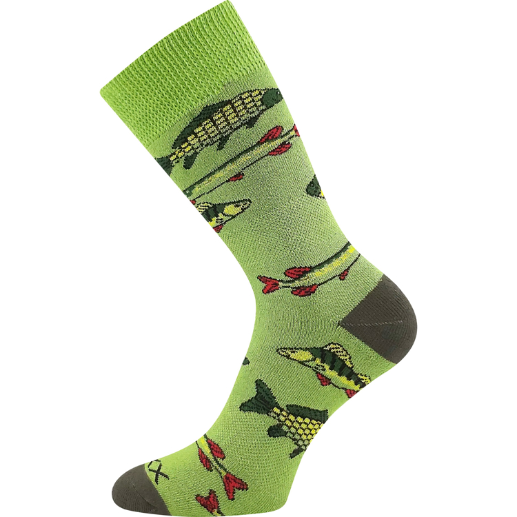 Obrázok z VOXX Ponožky fishing LOVIX 02 froté s obrázkem RYB 01 (3 páry)