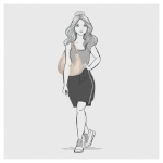 Obrázok z Enrico Benetti Nina 66786 Taupe