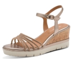 Obrázok z Tamaris 1-28725-46-900 Dámske sandále na kline bronzové