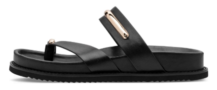 Obrázok z Tamaris 1-27415-46-001 Dámske fashion žabky čierne