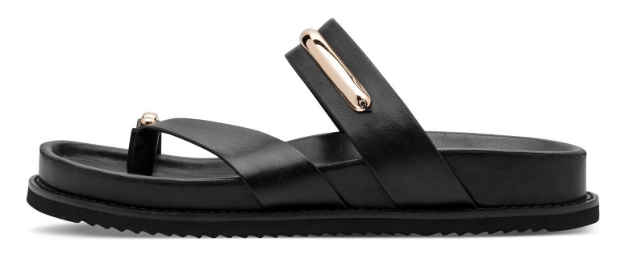 Obrázok z Tamaris 1-27415-46-001 Dámske fashion žabky čierne