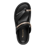 Obrázok z Tamaris 1-27415-46-001 Dámske fashion žabky čierne