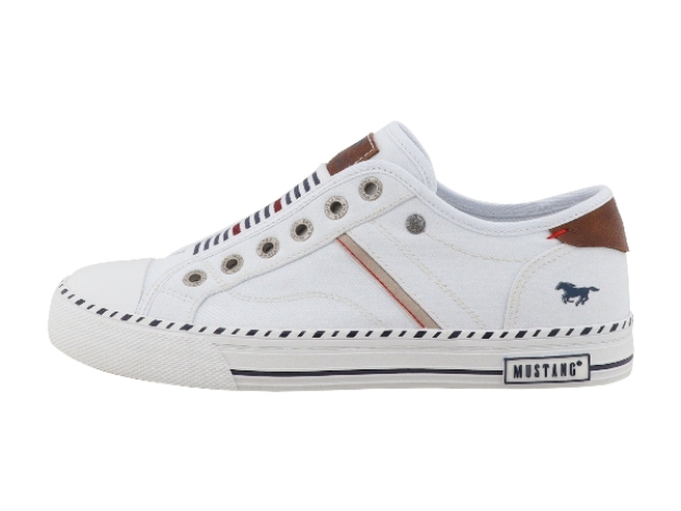 Obrázok z Mustang 26M0152002 Dámske tenisky biele