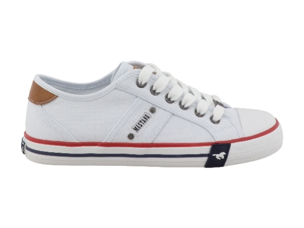 Obrázok z Mustang 26M0242007 Dámske tenisky biele