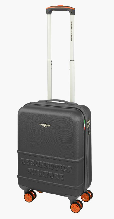 Obrázok z Cestovní kufr Aeronautica Militare Force S AM-220-55-23 antracitová 38 L