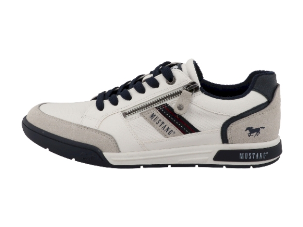 Obrázok z Mustang 26M0251001 Pánske tenisky biele